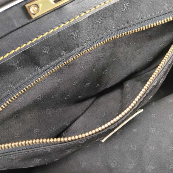 Louis Vuitton Suhali Handbag Leather Black EUC - Picture 11 of 16